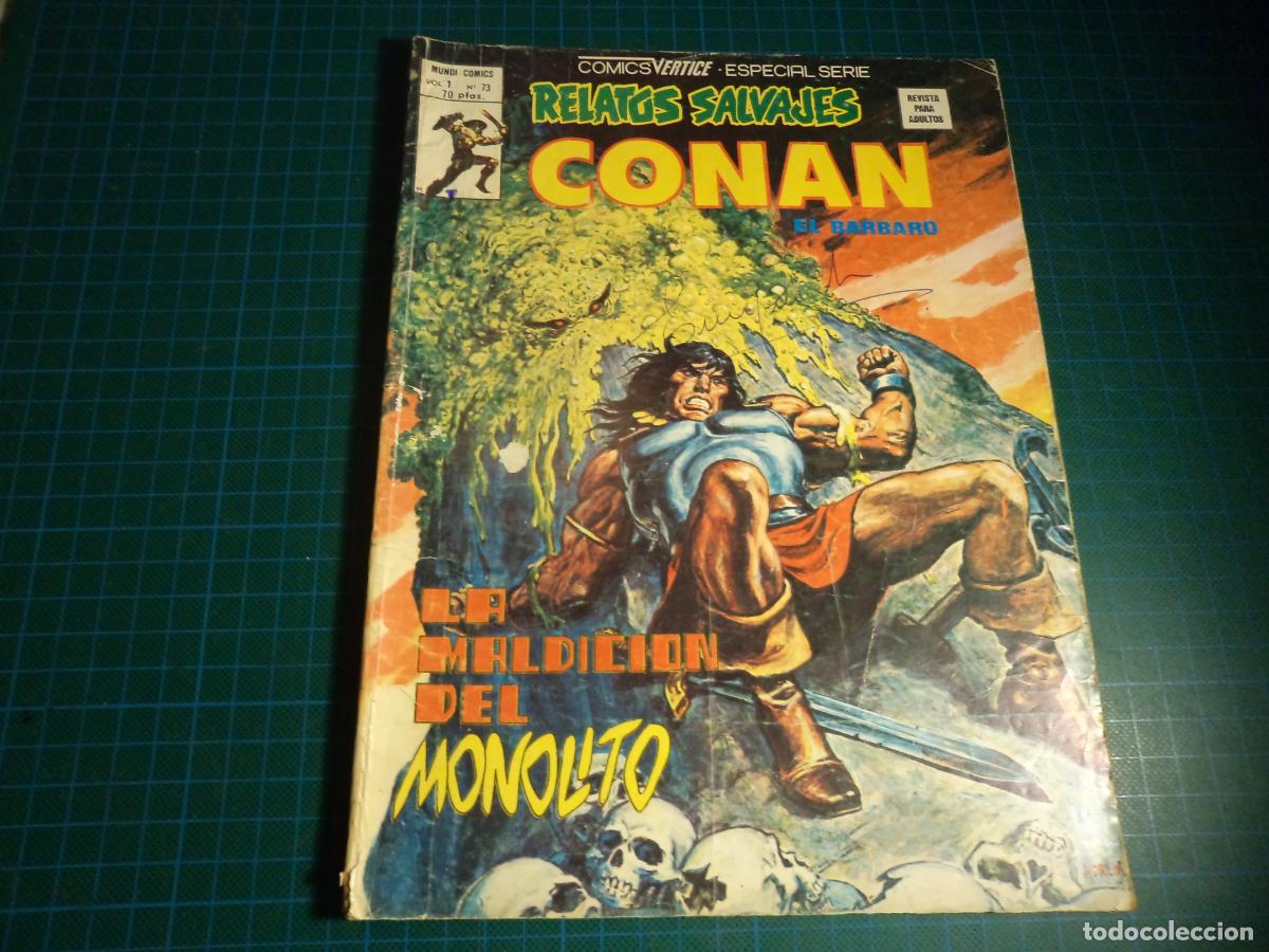 C&oacute;mics: Relatos Salvajes. n&ordm; 73. Conan. Vertice. - Foto 1