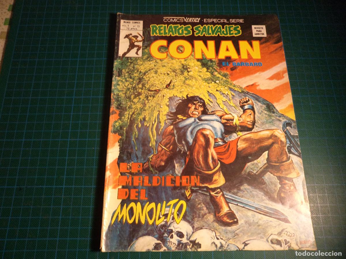 C&oacute;mics: Relatos Salvajes. n&ordm; 73. Conan. Vertice - Foto 1