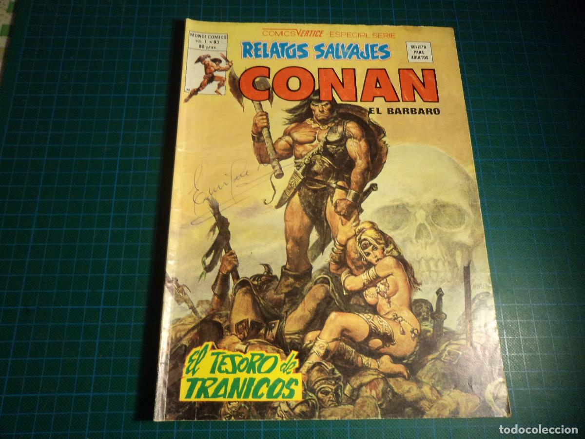 C&oacute;mics: Relatos Salvajes. n&ordm; 83. Conan. Vertice - Foto 1