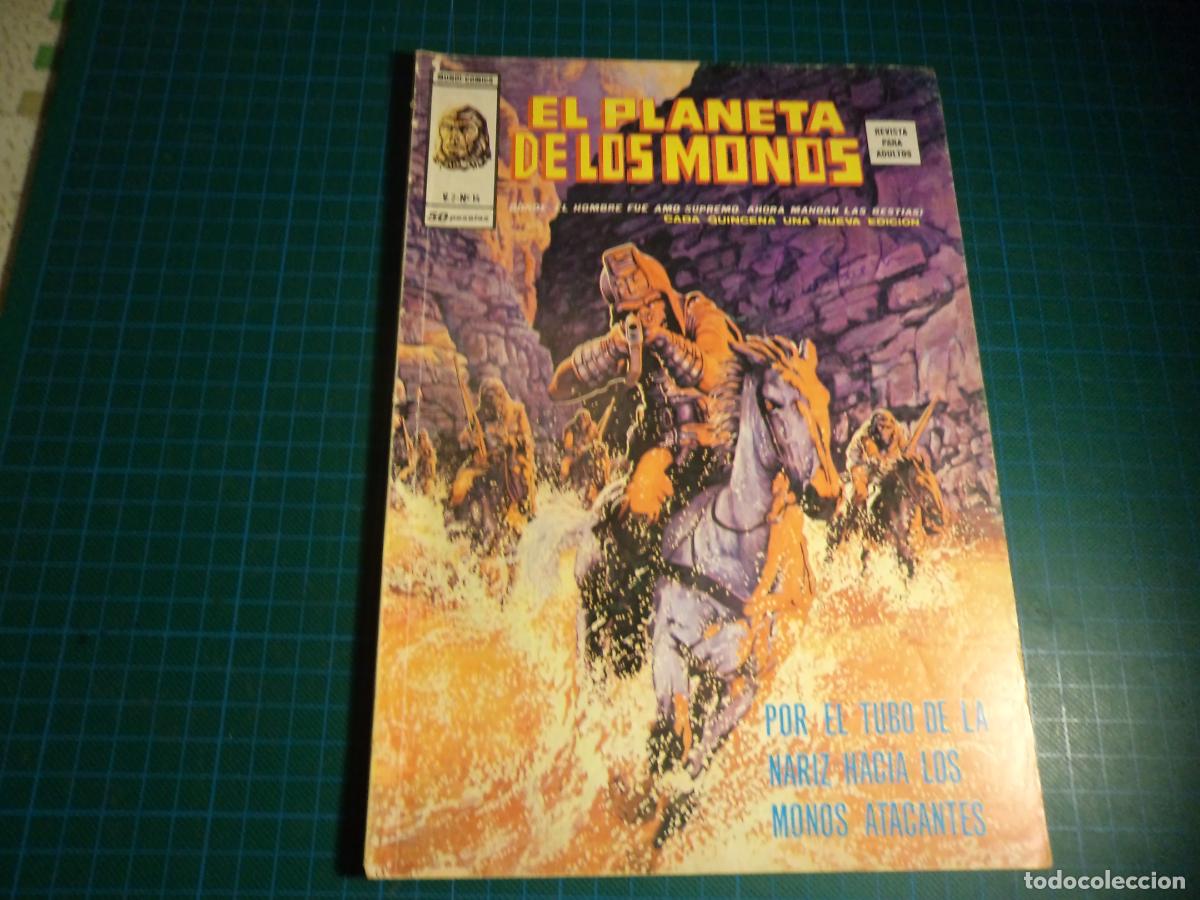 C&oacute;mics: El planeta de los monos. Vol 2. n&ordm; 14. Vertice - Foto 1