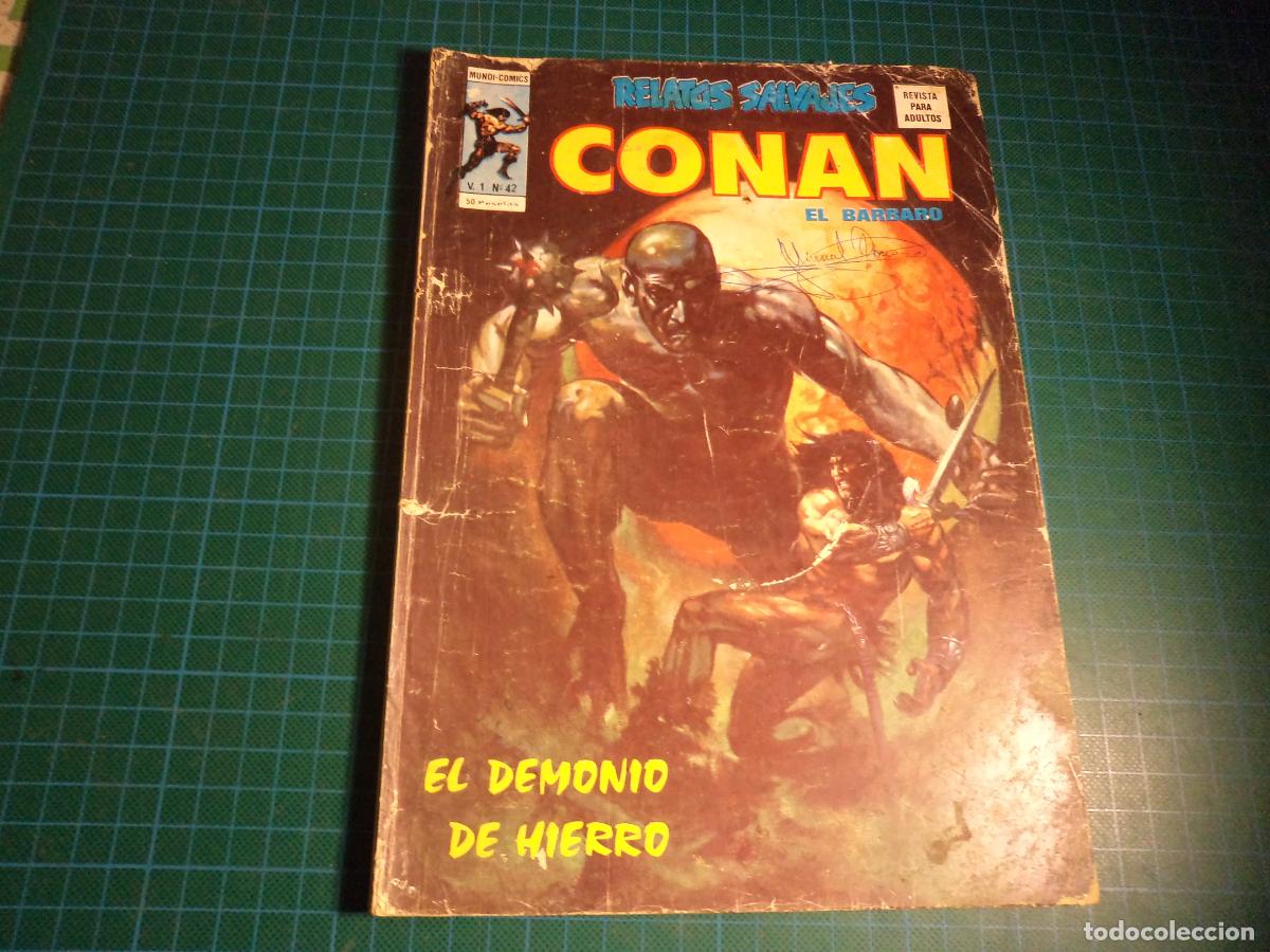 C&oacute;mics: Relatos salvajes. n&ordm; 42. Conan. Vertice. - Foto 1