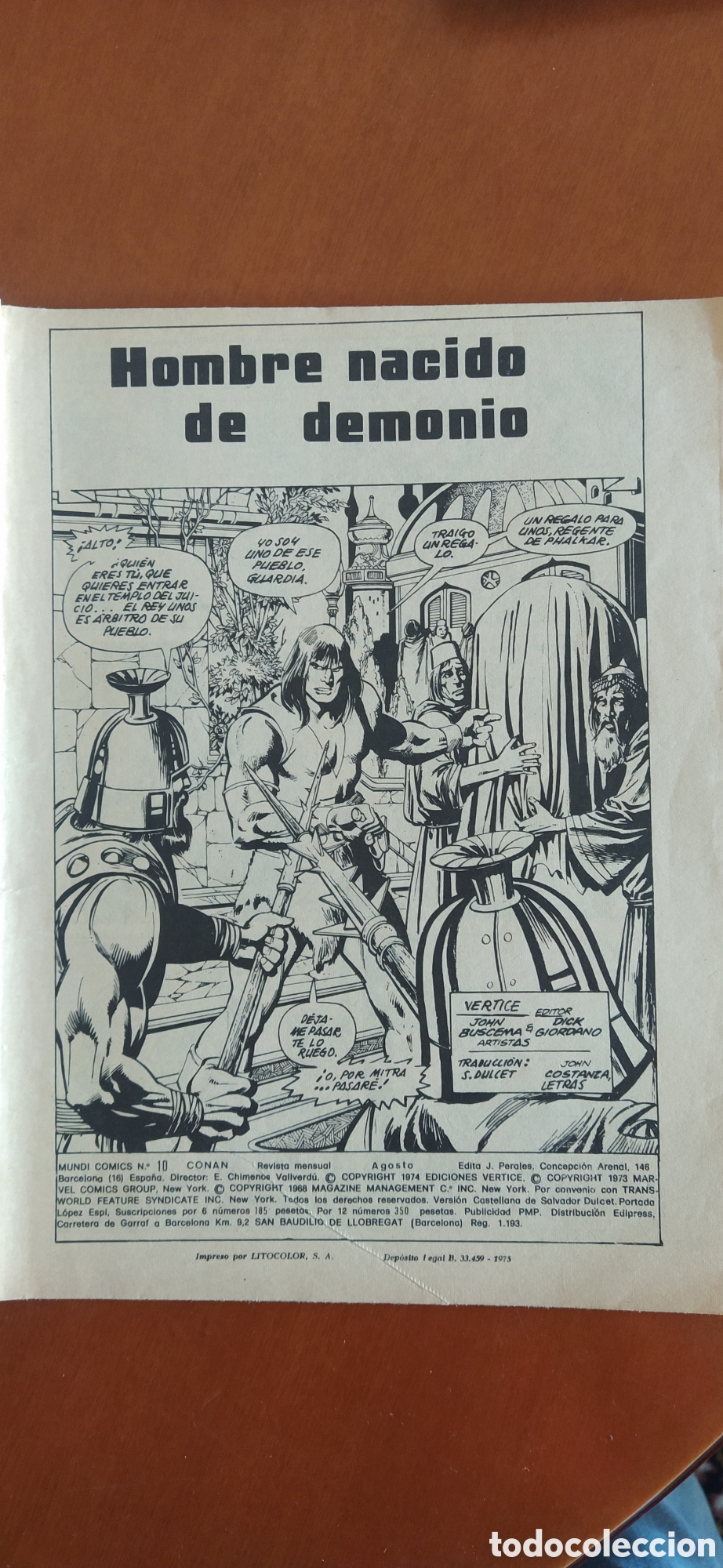 C&oacute;mics: Conan el b&aacute;rbaro n&uacute;m 10 Marvel - Foto 4