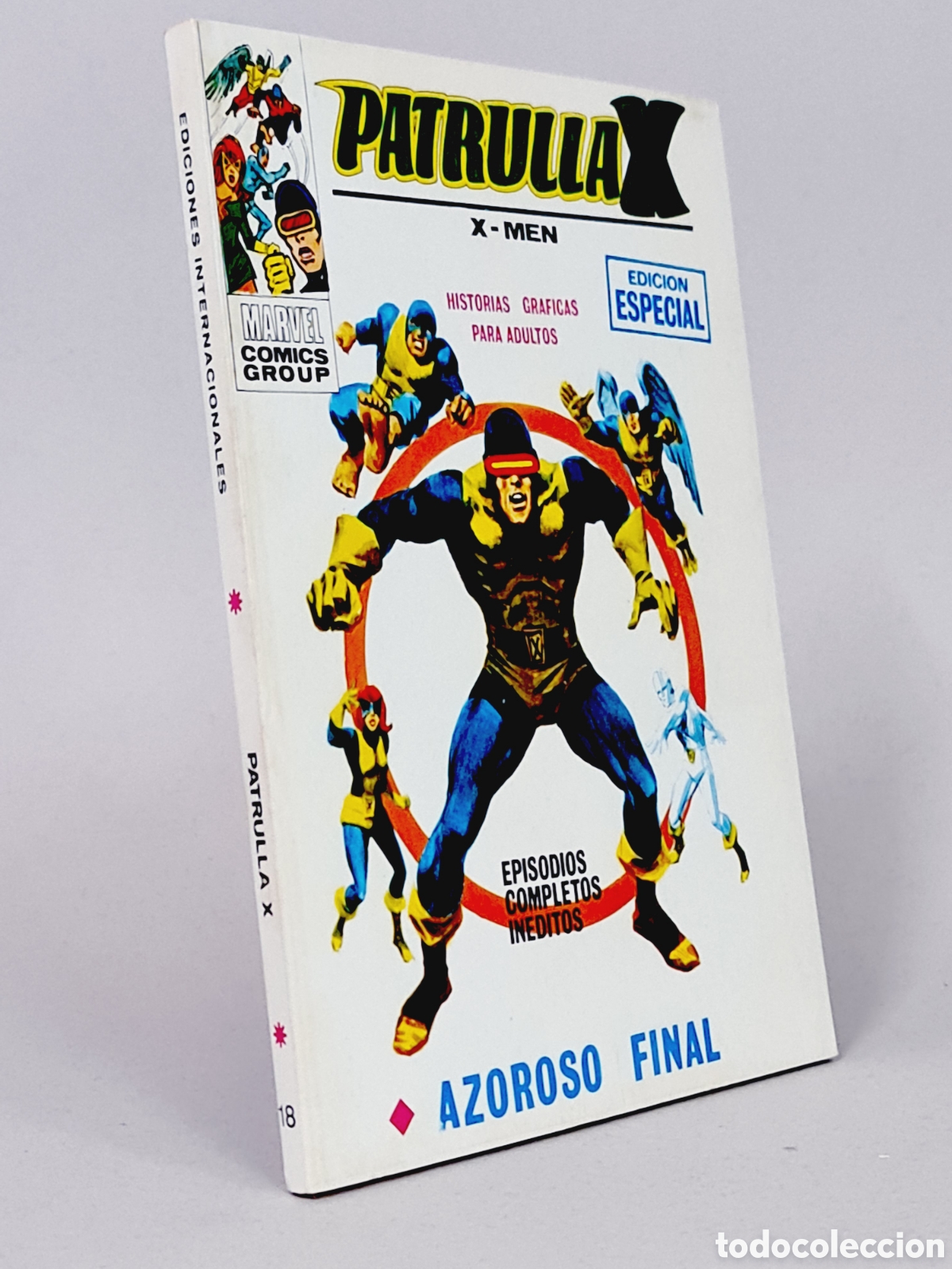 C&oacute;mics: EXCELENTE ESTADO PATRULLA X 18 AZOROSO FINAL TACO COMIC MARVEL EDICIONES VERTICE - Foto 1