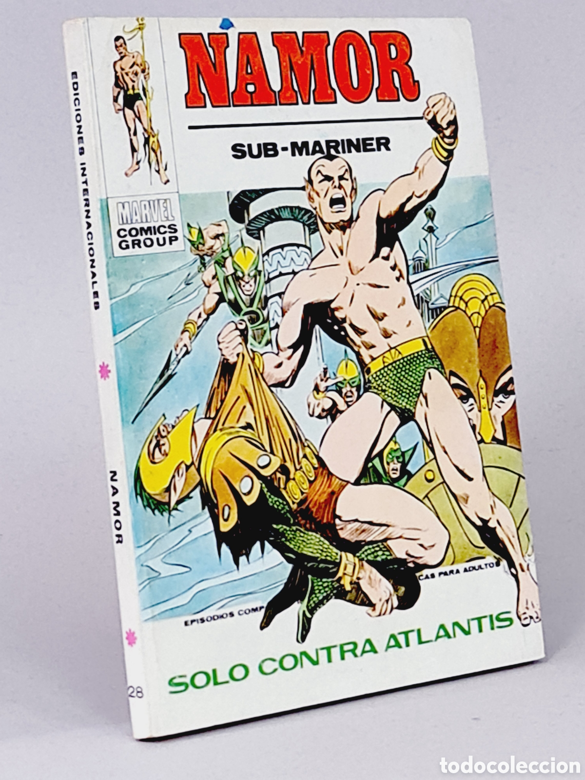 De Kiosco Namor 28 Solo Contra Atlantis VOL1 Volumen VOL.1 Taco Comic Marvel Ediciones Vertice