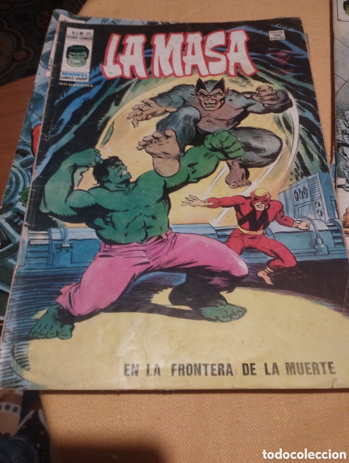C&oacute;mics: Lote de 5 comics la masa ediciones vertice - Foto 4