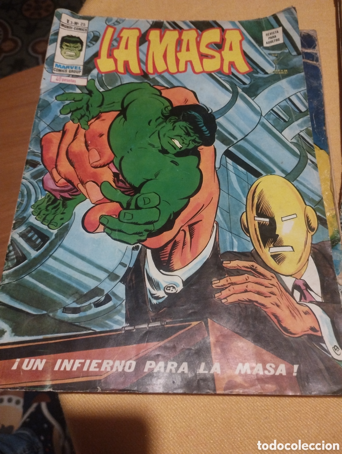 C&oacute;mics: Lote de 5 comics la masa ediciones vertice - Foto 5
