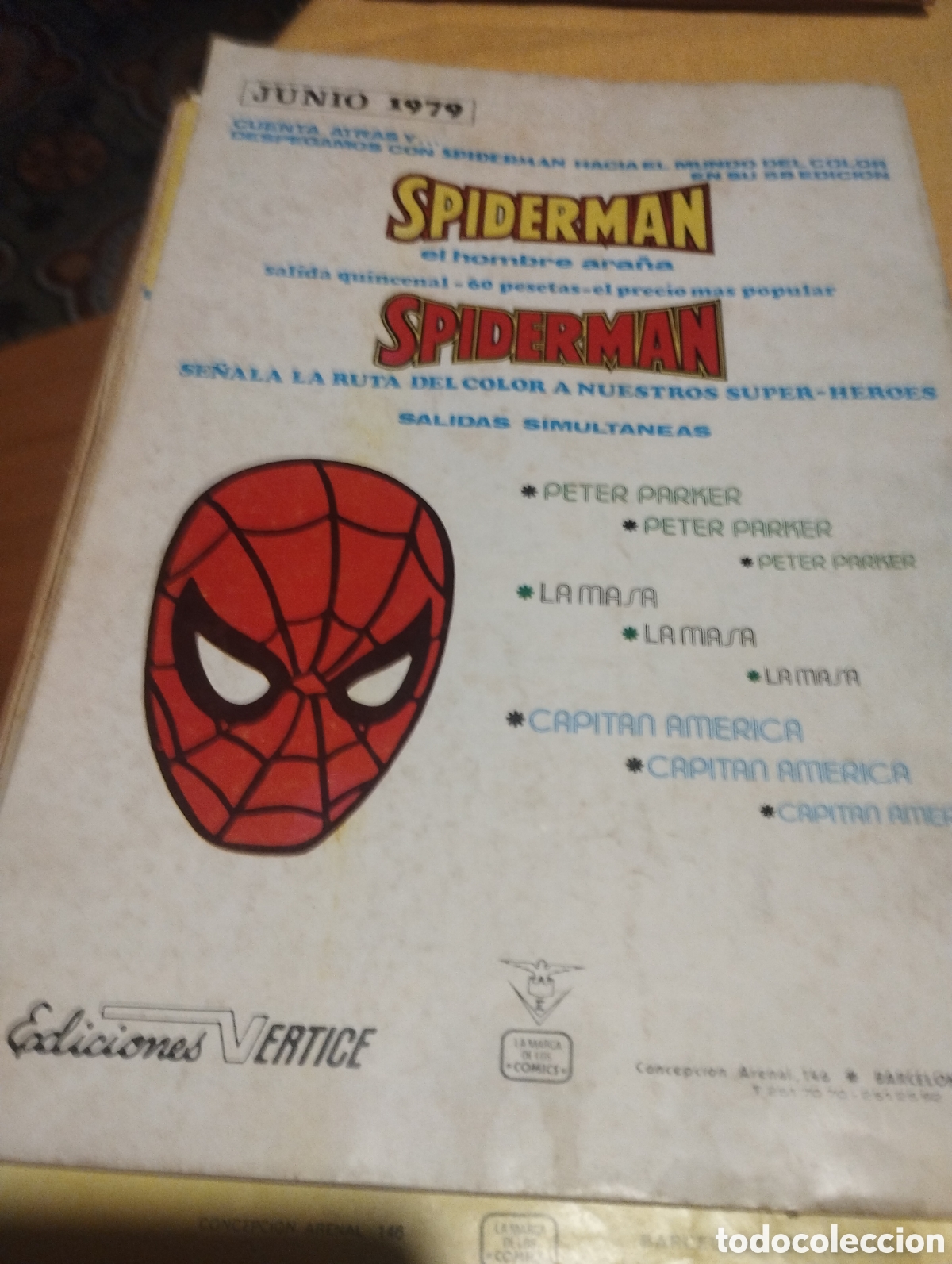 C&oacute;mics: Lote de 5 comics la masa ediciones vertice - Foto 10