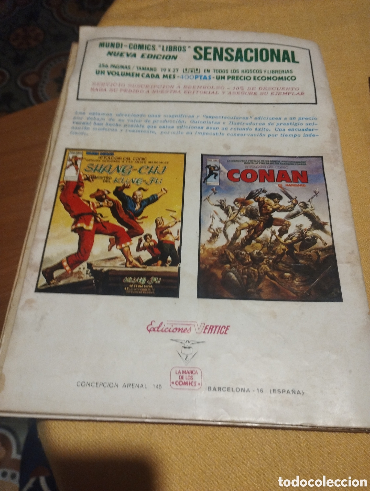 C&oacute;mics: Lote de 5 comics la masa ediciones vertice - Foto 12