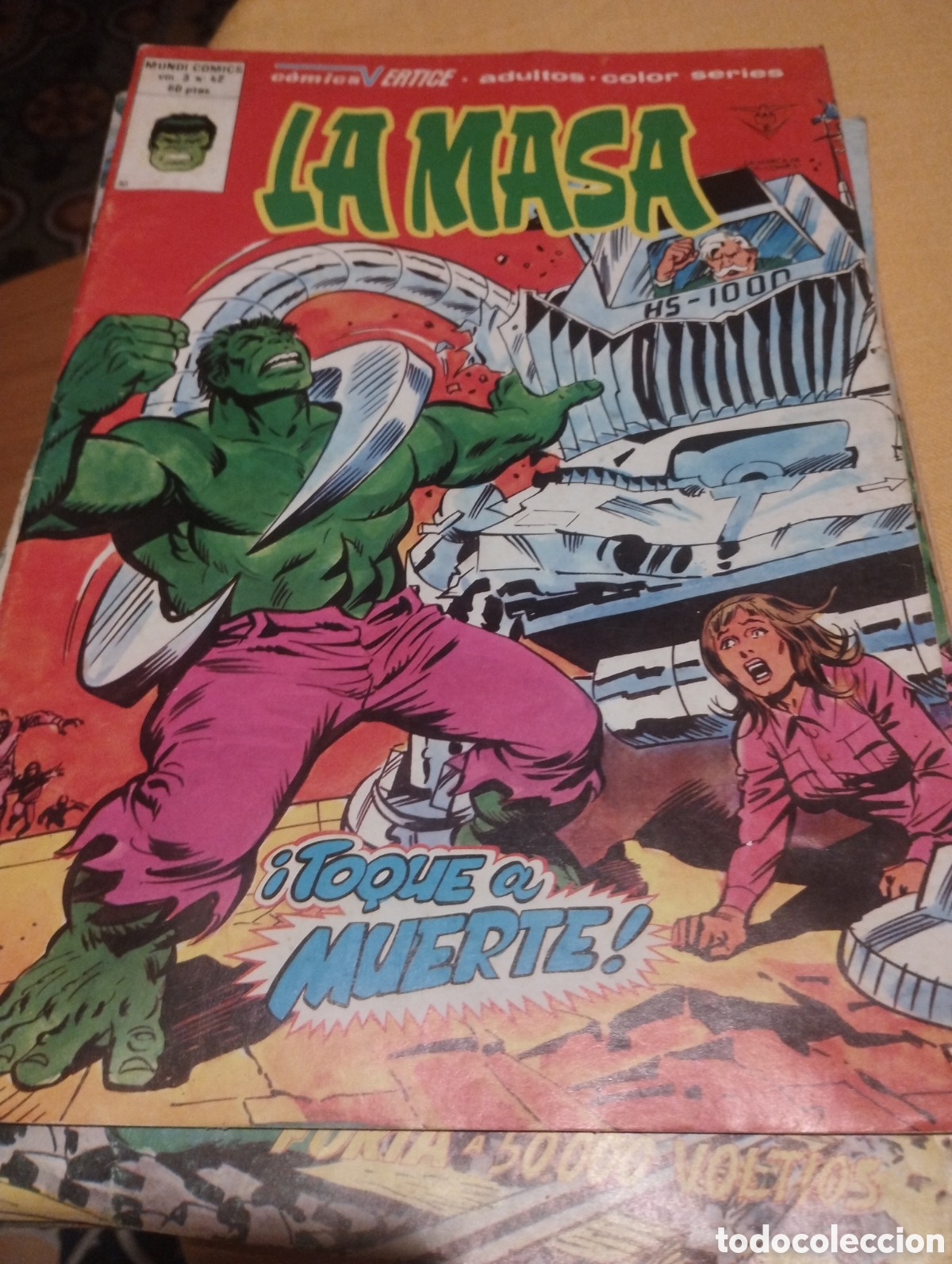 C&oacute;mics: Lote de 5 comics la masa ediciones vertice - Foto 1