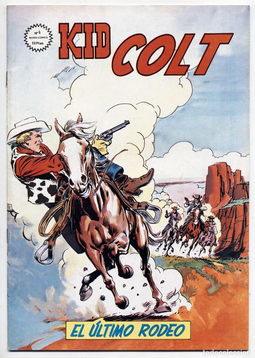 C&oacute;mics: COMIC GRAPA KID COLT N&ordm; 4 EL ULTIMO RODEO EDICIONES VERTICE MUNDI COMICS 1981 - Foto 1