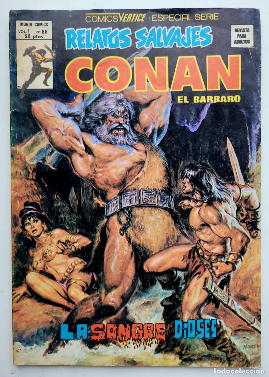 C&oacute;mics: COMIC RELATOS SALVAJES CONAN EL B&Aacute;RBARO 66 [V&Eacute;RTICE] - Foto 1