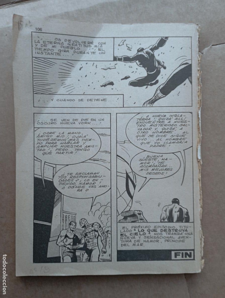 C&oacute;mics: NAMOR SUB-MARINER V&Eacute;RTICE - RITUAL DE MUERTE - Foto 5