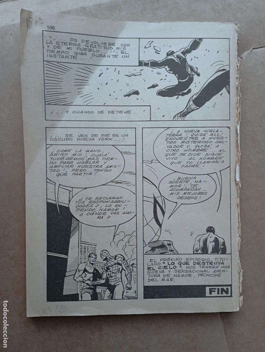 C&oacute;mics: NAMOR SUB-MARINER V&Eacute;RTICE - RITUAL DE MUERTE - Foto 11