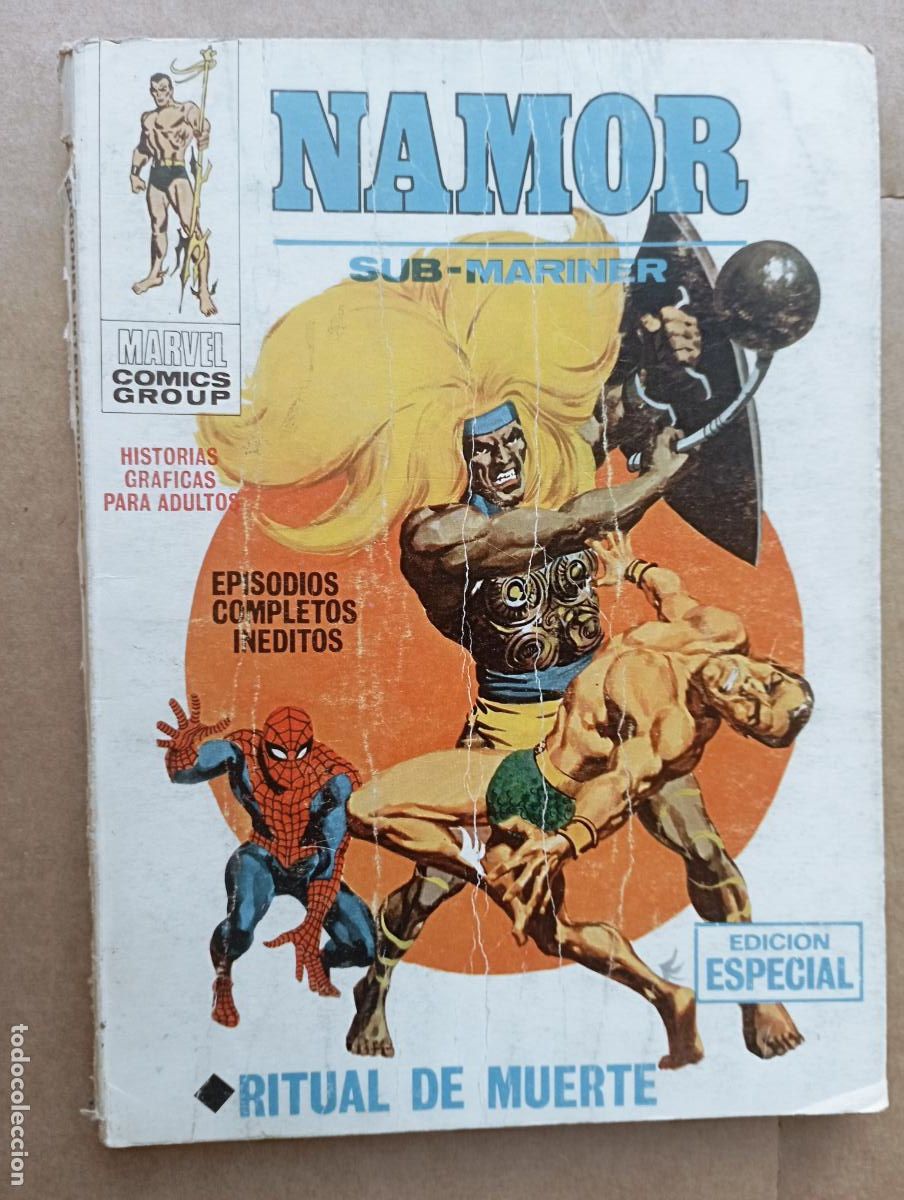 C&oacute;mics: NAMOR SUB-MARINER V&Eacute;RTICE - RITUAL DE MUERTE - Foto 1