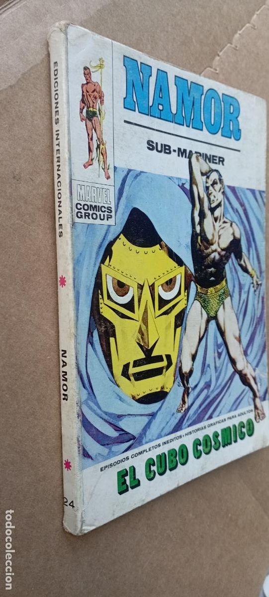 C&oacute;mics: NAMOR SUB-MARINER N&ordm; 24 V&Eacute;RTICE 1972 - Foto 2