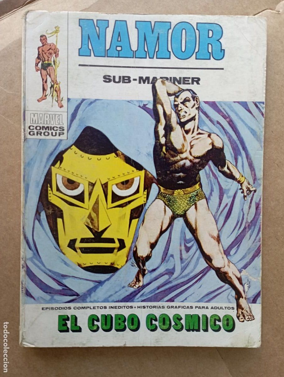 C&oacute;mics: NAMOR SUB-MARINER N&ordm; 24 V&Eacute;RTICE 1972 - Foto 1