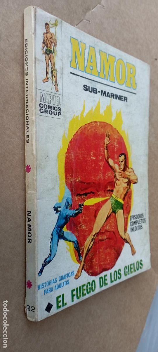 C&oacute;mics: NAMOR SUB-MARINER N&ordm; 22 V&Eacute;RTICE 1972 - Foto 2