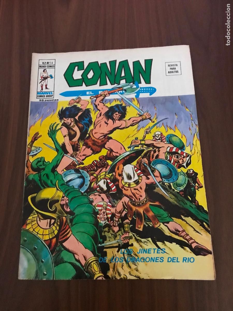 C&oacute;mics: CONAN N&ordm; 14 , VOLUMEN 2 , EDITORIAL V&Eacute;RTICE - Foto 1