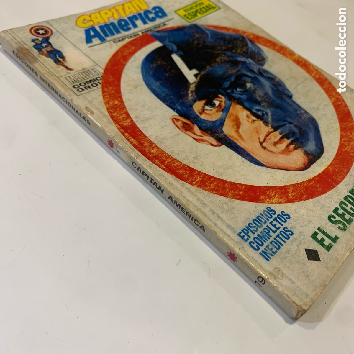 C&oacute;mics: COMIC VERTICE TACO MARVEL EL CAPITAN AMERICA EL SECRETO N&ordm; 19 - Foto 2