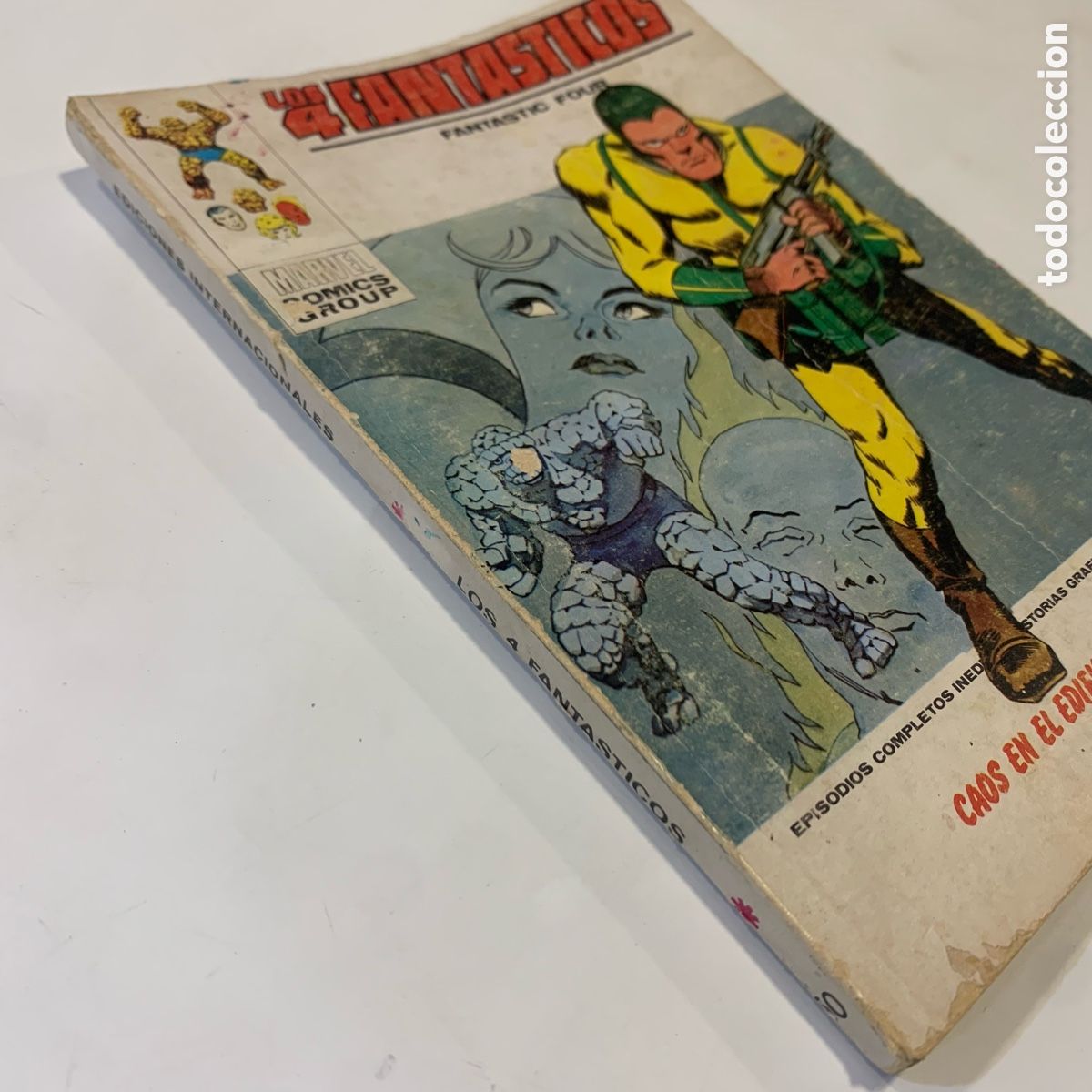 C&oacute;mics: COMIC VERTICE TACO MARVEL LOS 4 FANTASTICOS CAOS EN EL EDIFICIO BAXTER N&ordm; 50 - Foto 2
