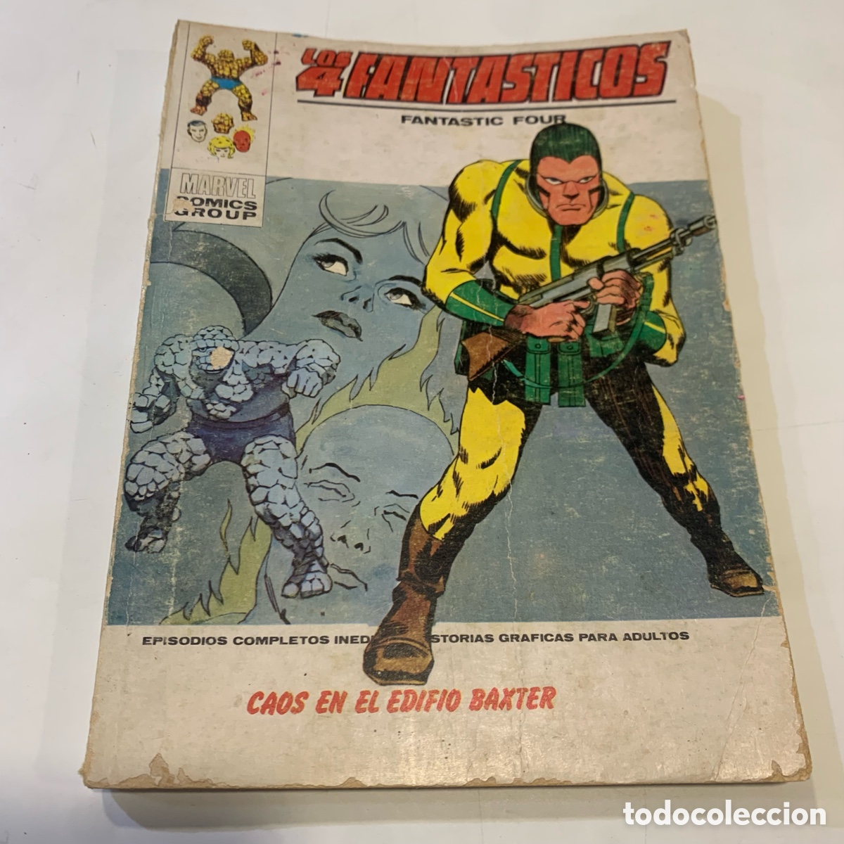 C&oacute;mics: COMIC VERTICE TACO MARVEL LOS 4 FANTASTICOS CAOS EN EL EDIFICIO BAXTER N&ordm; 50 - Foto 1