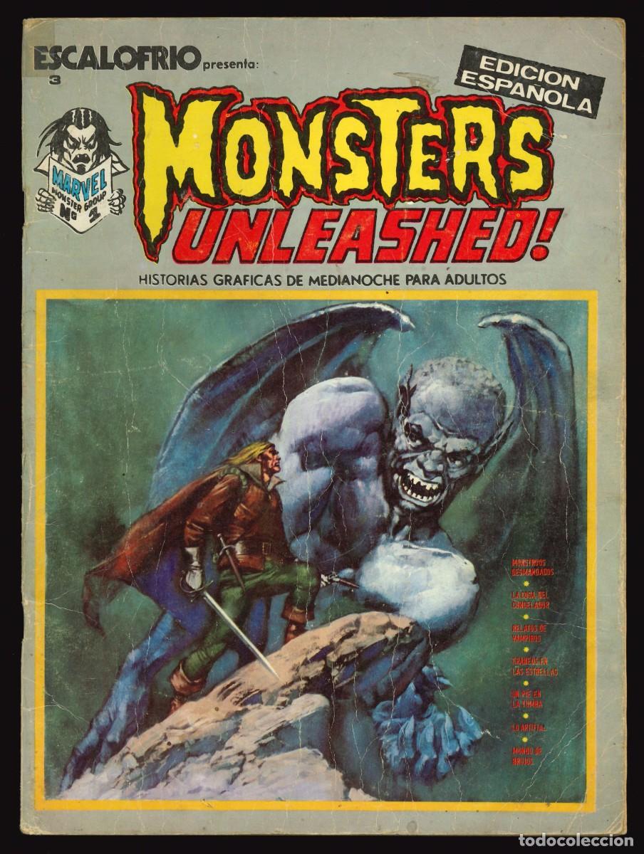 C&oacute;mics: ESCALOFR&Iacute;O - EDICIONES V&Eacute;RTICE / N&Uacute;MERO 3 (MONSTERS UNLEASHED! 1) - Foto 1