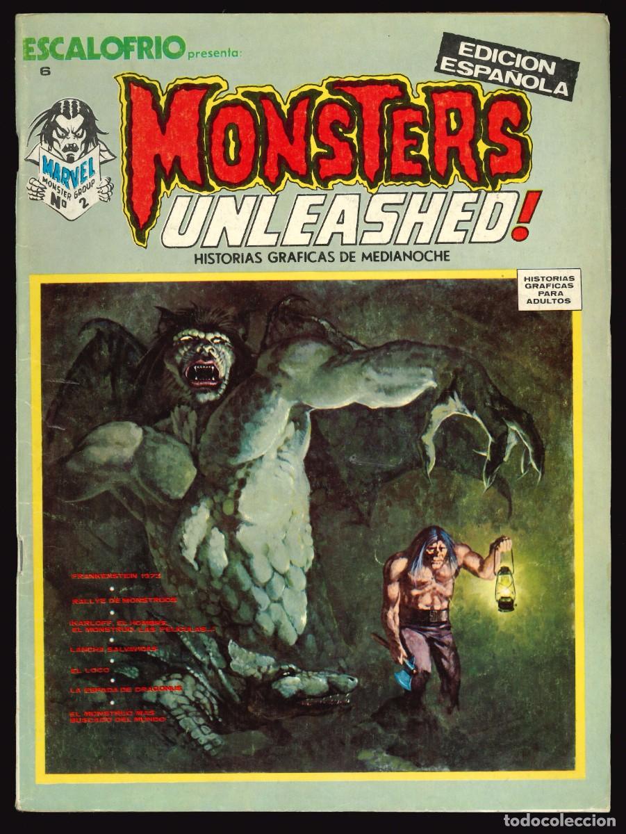 C&oacute;mics: ESCALOFR&Iacute;O - EDICIONES V&Eacute;RTICE / N&Uacute;MERO 6 (MONSTERS UNLEASHED! 2) - Foto 1