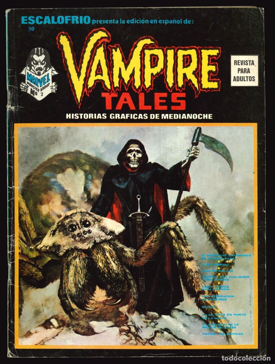 C&oacute;mics: ESCALOFR&Iacute;O - EDICIONES V&Eacute;RTICE / N&Uacute;MERO 10 (VAMPIRE TALES 2) - Foto 1