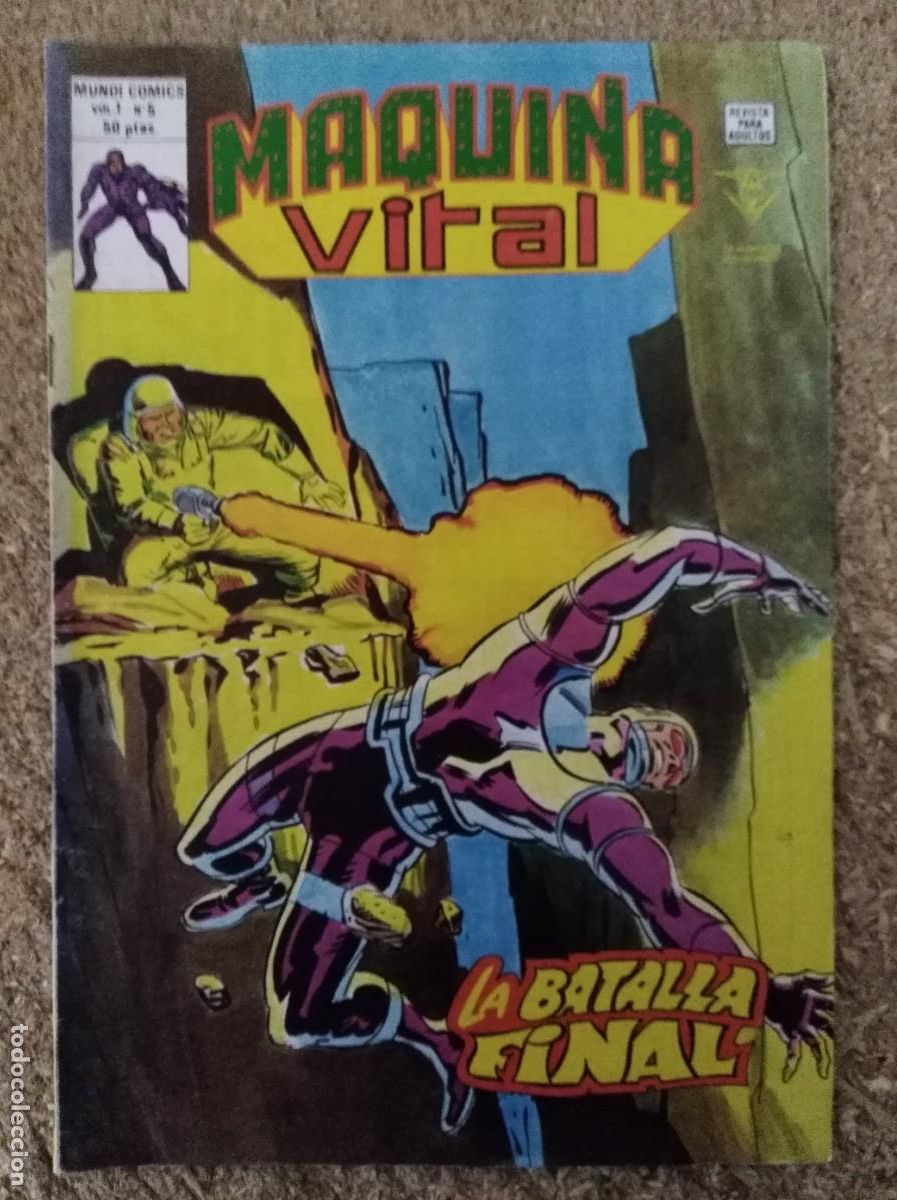 C&oacute;mics: Maquina Vital 5 Vol. 1 Vertice - Foto 1