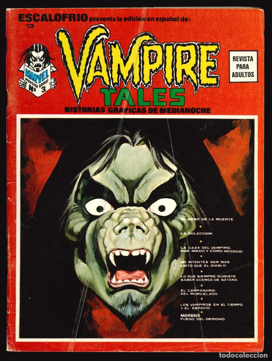 C&oacute;mics: ESCALOFR&Iacute;O - EDICIONES V&Eacute;RTICE / N&Uacute;MERO 13 (VAMPIRE TALES 3) - Foto 1