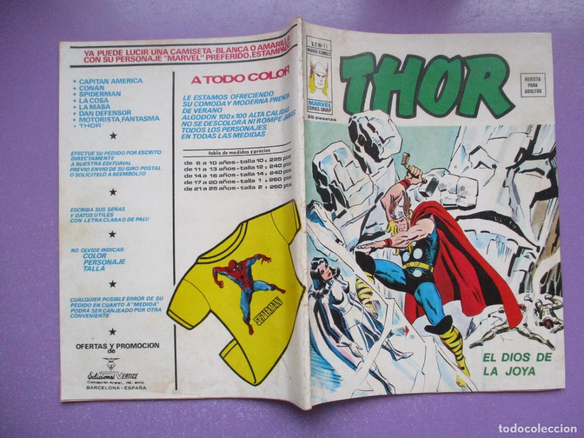 C&oacute;mics: THOR 11 VERTICE VOLUMEN 2 &iexcl;&iexcl;&iexcl;&iexcl; BUEN ESTADO !!!! - Foto 3
