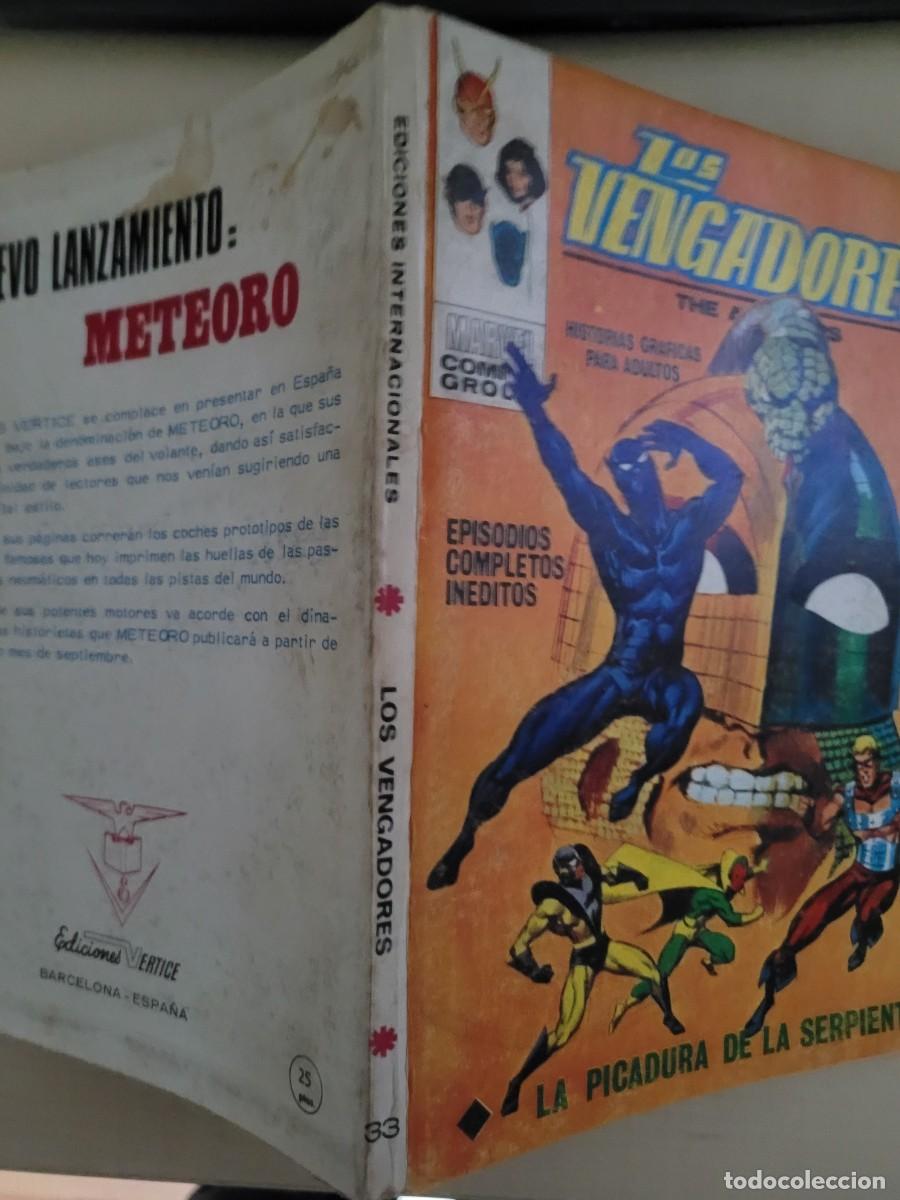 C&oacute;mics: COMIC LOS VENGADORES 33 V&Eacute;RTICE VOL.1 [TACO] - Foto 3