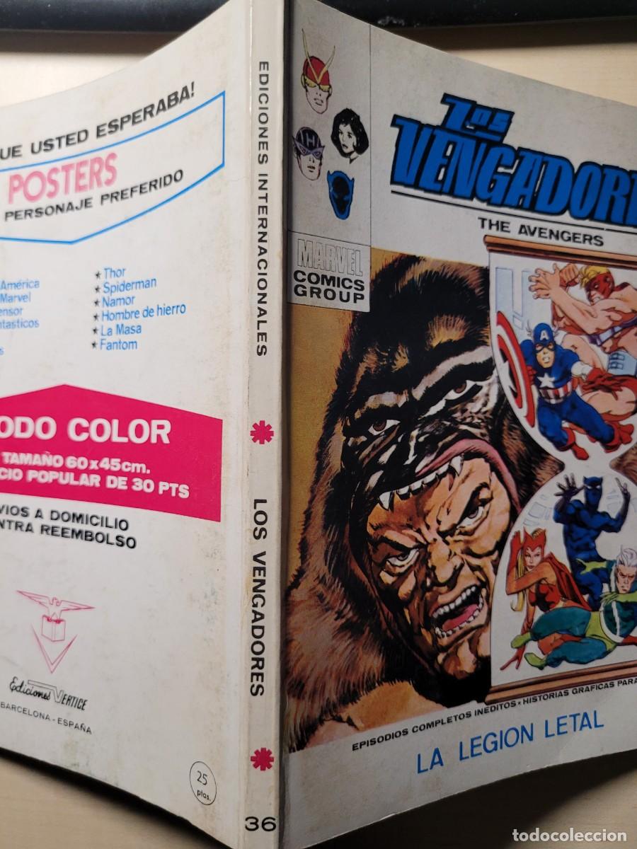 C&oacute;mics: COMIC LOS VENGADORES 36 V&Eacute;RTICE VOL.1 [TACO] - Foto 3