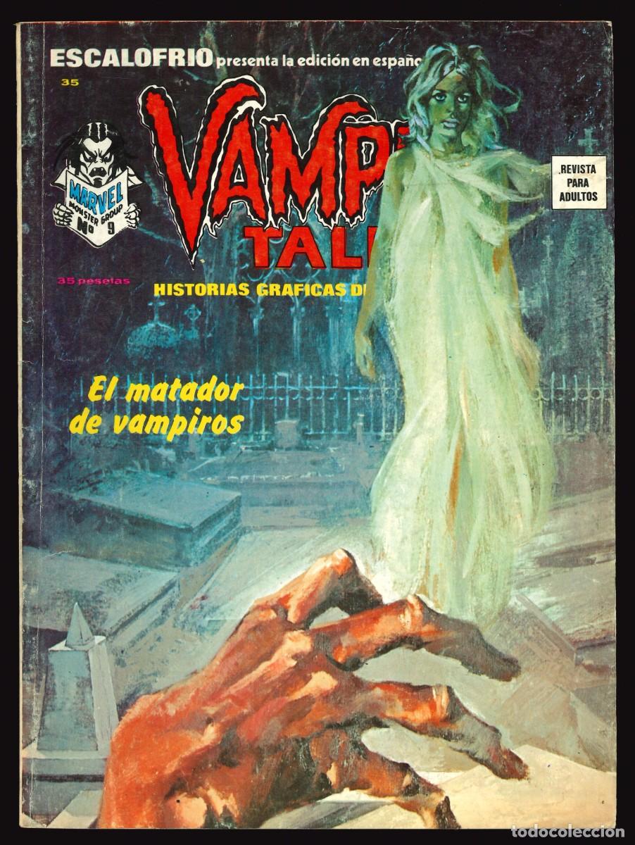 C&oacute;mics: ESCALOFR&Iacute;O - EDICIONES V&Eacute;RTICE / N&Uacute;MERO 35 (VAMPIRE TALES 9) - Foto 1