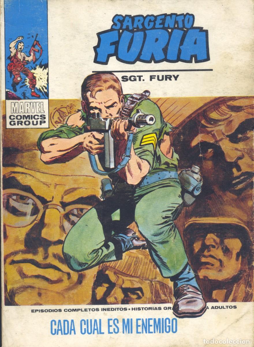 C&oacute;mics: SARGENTO FURIA 12. EDITORIAL V&Eacute;RTICE, 1972 - Foto 1