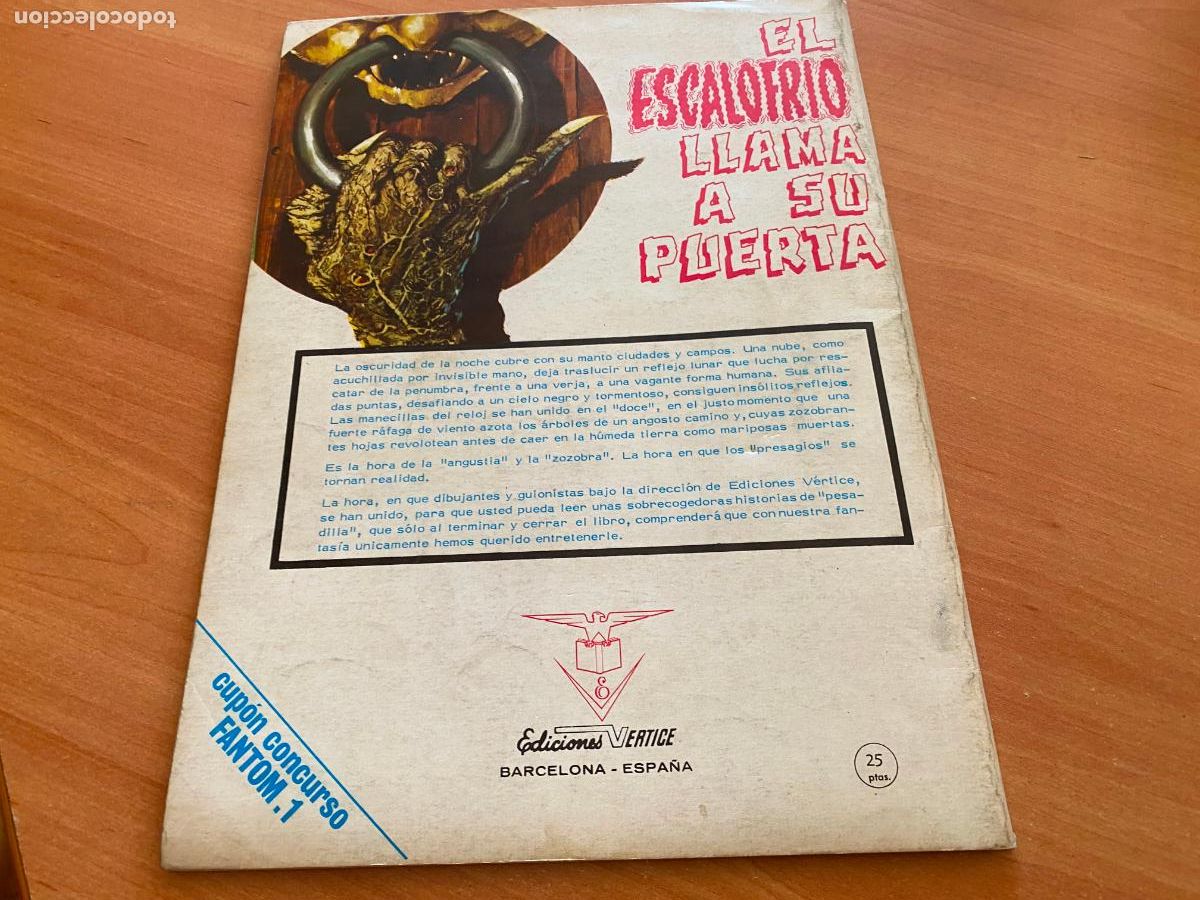 C&oacute;mics: FANTOM n&ordm; 1 (VERTICE) (COB246) - Foto 2