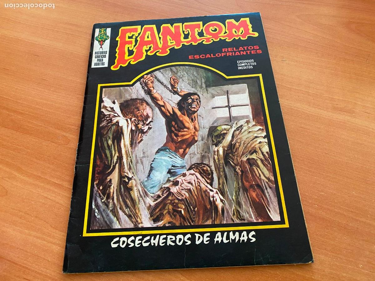 C&oacute;mics: FANTOM n&ordm; 7 COSECHEROS DE ALMAS (VERTICE) (COB246) - Foto 1