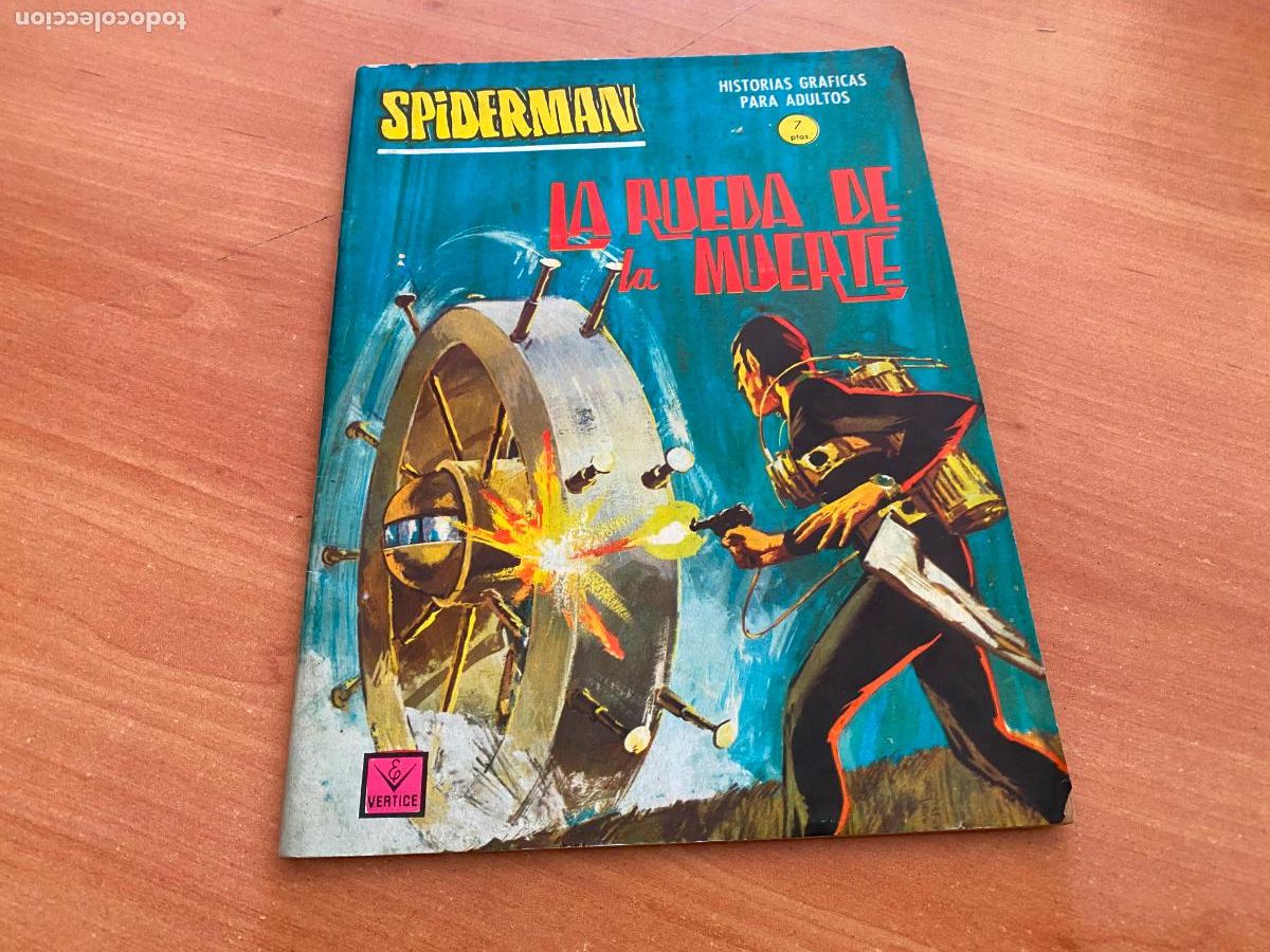 C&oacute;mics: SPIDERMAN N&ordm; 9 LA RUEDA DE LA MUERTE. GRAPA (VERTICE) (COB246) - Foto 1