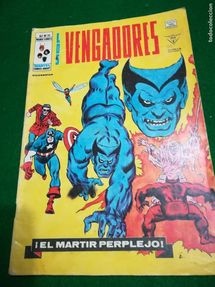 C&oacute;mics: VERTICE , LOS VENGADORES V2 N&ordm; 38 - Foto 1