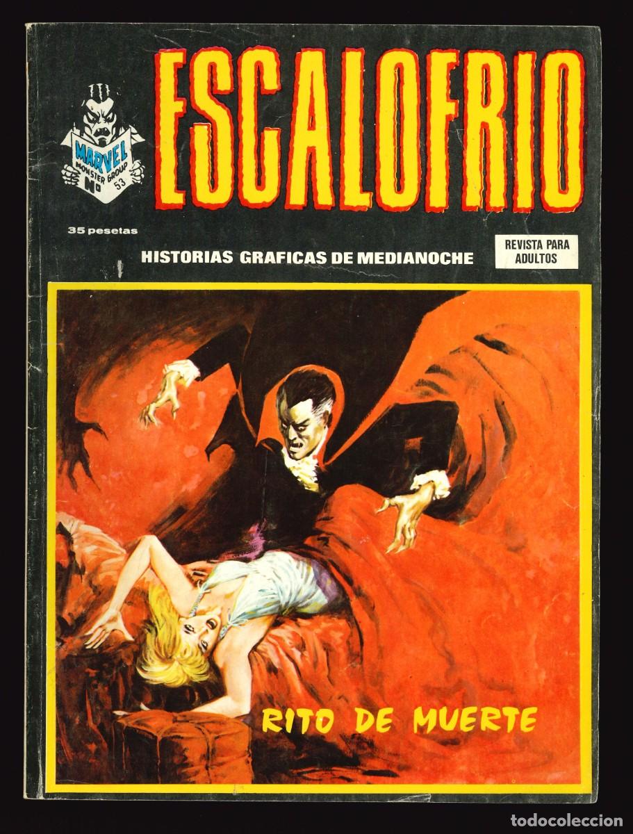 C&oacute;mics: ESCALOFR&Iacute;O - EDICIONES V&Eacute;RTICE / N&Uacute;MERO 53 - Foto 1