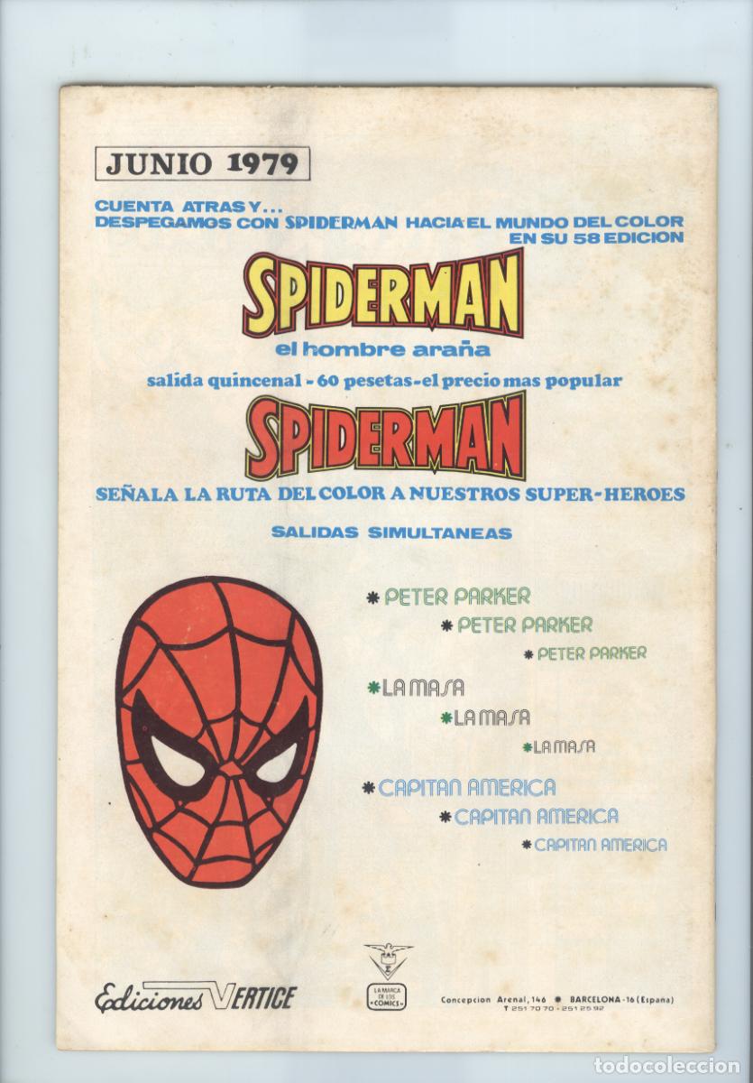 C&oacute;mics: V&eacute;rtice. Los insuperables Vol1. 21. Pu&ntilde;o de hierro. - Foto 2