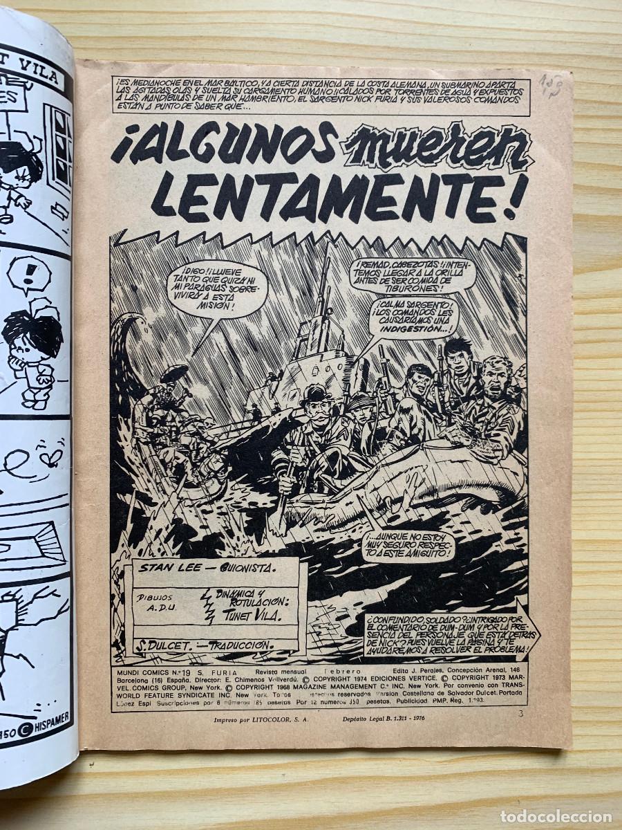 C&oacute;mics: Sargento Furia Volumen 2 n&ordm; 19 - Foto 4