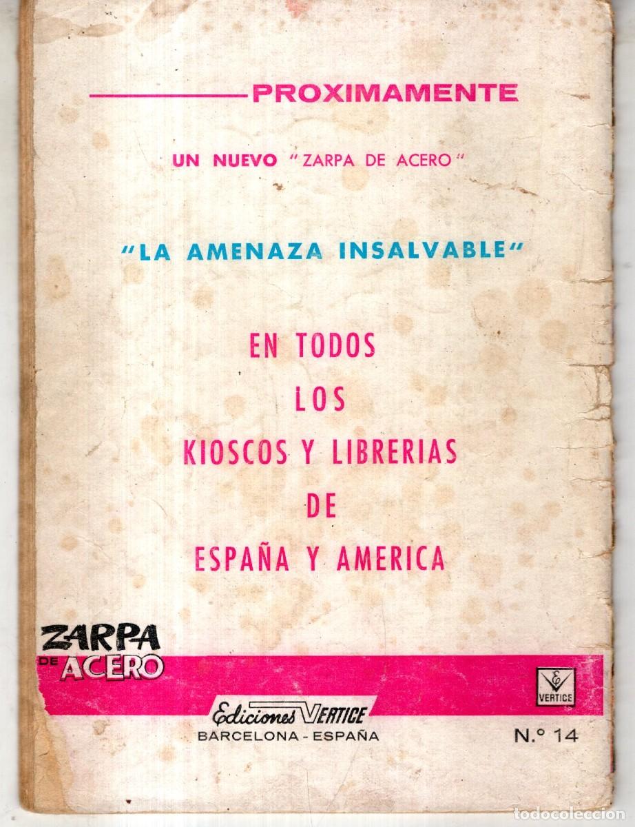 C&oacute;mics: ZARPA DE ACERO N&ordm; 14 VERTICE GRAPA - Foto 2
