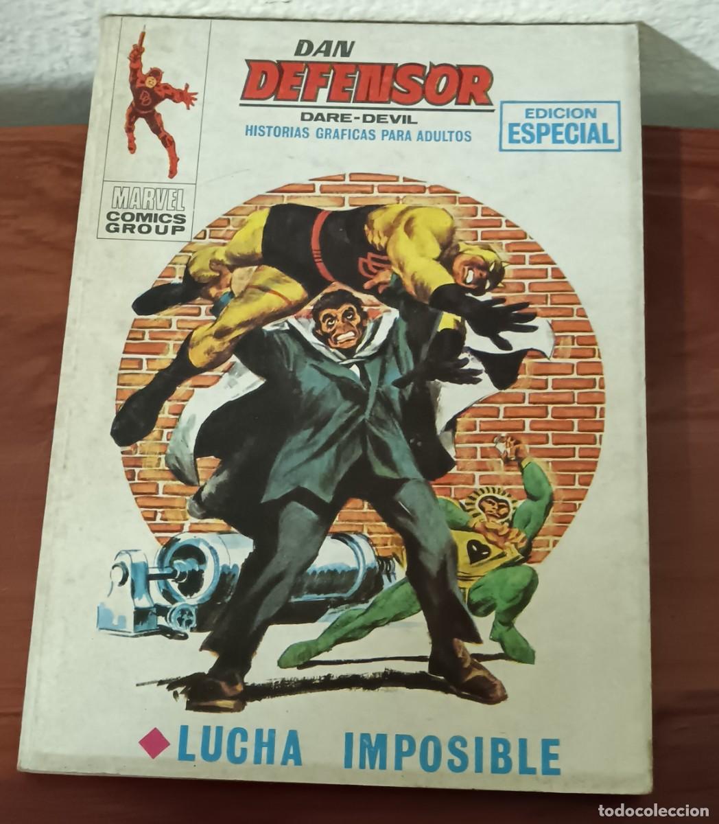 C&oacute;mics: DAN DEFENSOR DARE-DEVIL N&ordm; 12 LUCHA IMPOSIBLE EDICIONES V&Eacute;RTICE A&Ntilde;O 1970 - Foto 1