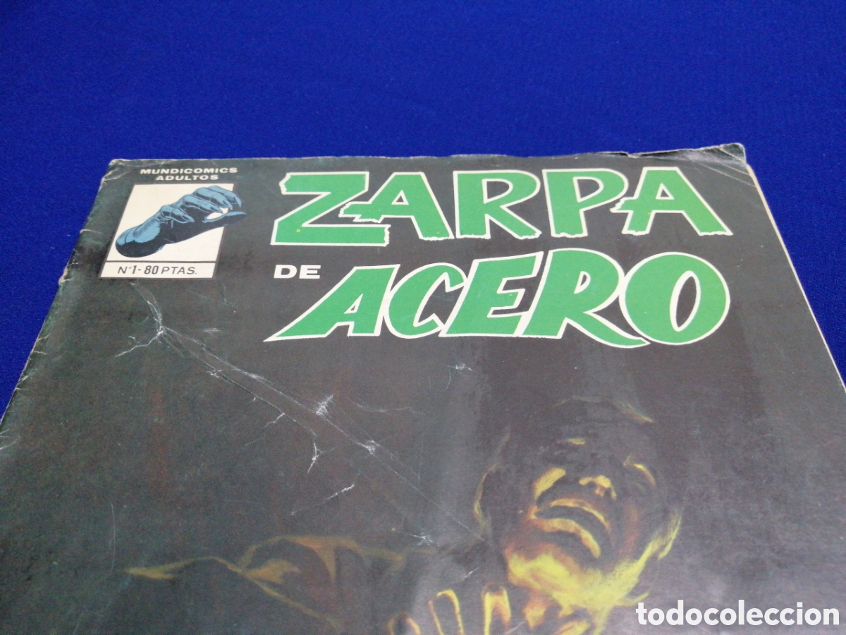 C&oacute;mics: ZARPA DE ACERO N&deg;1 PRIMERA EDICION 1981 - Foto 3