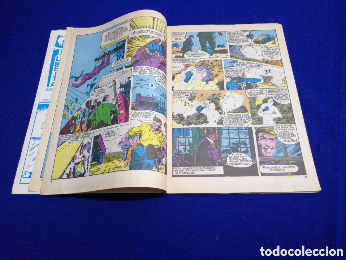 C&oacute;mics: ZARPA DE ACERO N&deg;1 PRIMERA EDICION 1981 - Foto 6