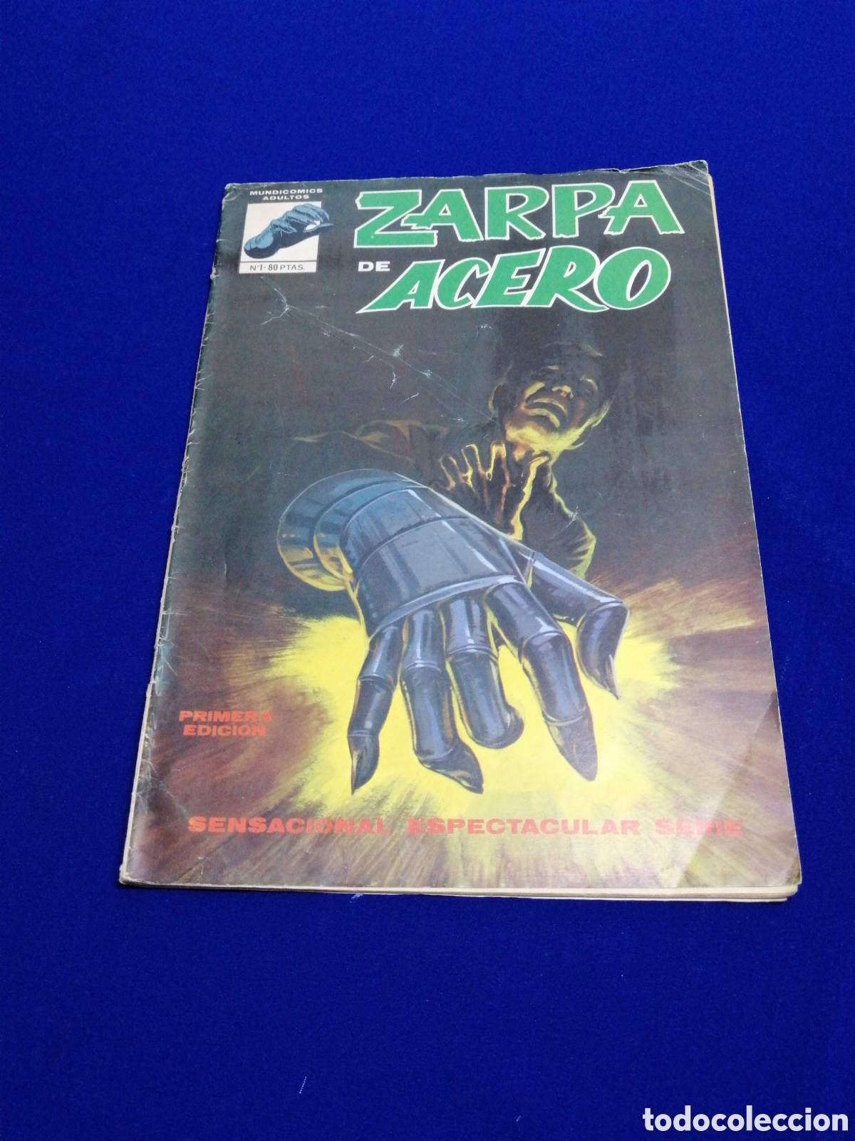 C&oacute;mics: ZARPA DE ACERO N&deg;1 PRIMERA EDICION 1981 - Foto 1