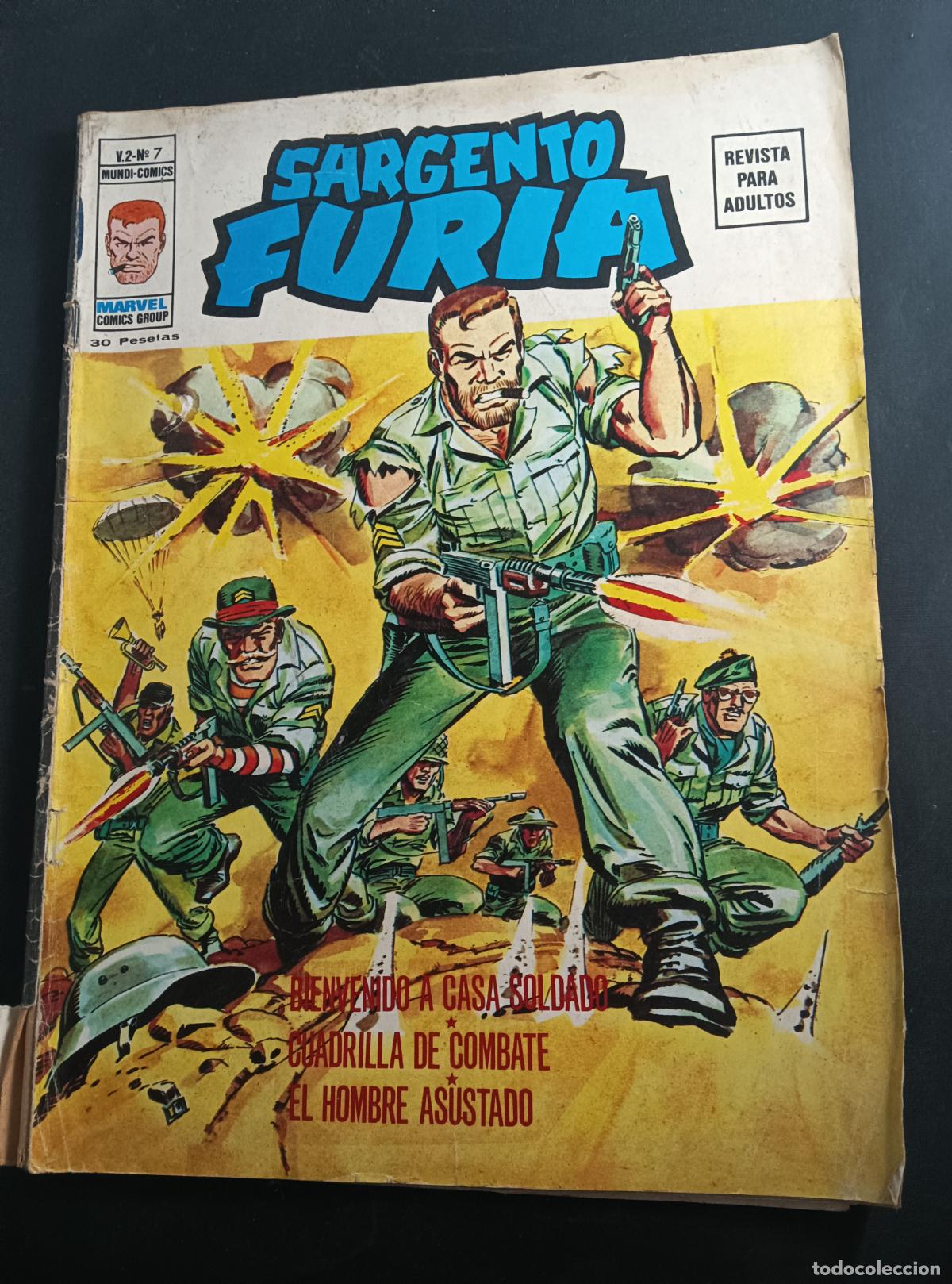 C&oacute;mics: SARGENTO FURIA V.2 N&ordm; 7. VERTICE - Foto 1
