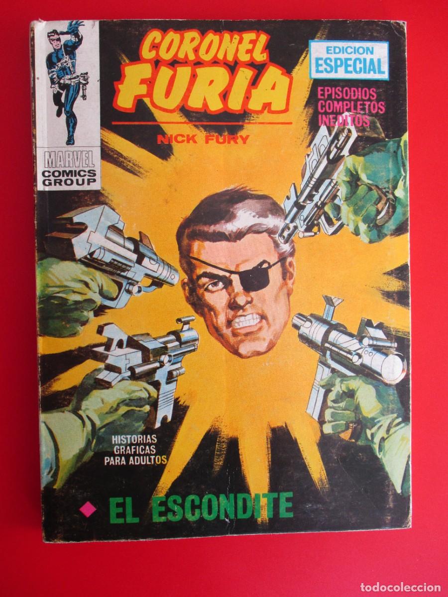 C&oacute;mics: CORONEL FURIA (1970, VERTICE) 14 &middot; 1972 &middot; EL ESCONDITE - Foto 1