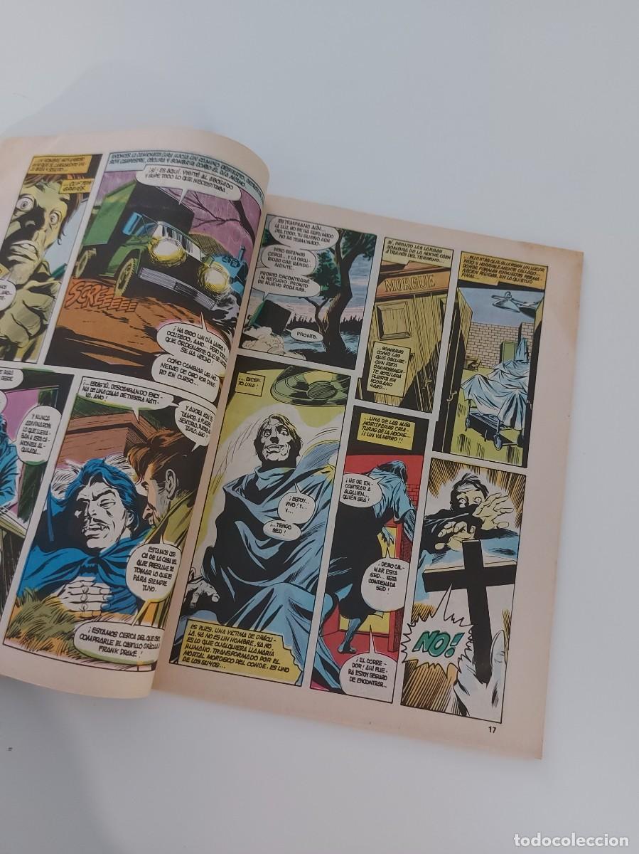 C&oacute;mics: ESCALOFR&Iacute;O PRESENTA LA TUMBA DE DR&Aacute;CULA VOL. 2 N.&ordm; 2 (DE 7). GRAPA. V&Eacute;RTICE. 1981. - Foto 6